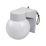 Maxlite Buffalo 8223 Outdoor Globe Lantern Light Fixture, Photocell, White. Fixed Price $17.99.