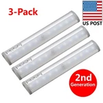 Motion Sensor Light 10 Cabinet Auto Night Step Drawers Closet Magnetic Kuled. Fixed Price $16.93.