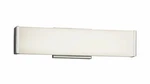 Justice Design Group 1-LIGHT 18-1/2"W Integrated 3000K Led Bath Bar W/opal Glass. Fixed Price $133.22.