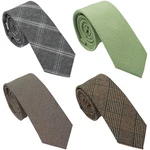 Zenxus Cotton For Men, Slim Neckties 4-PACK Skinny, 4T-01. Fixed Price $38.63.