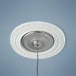Spot Light Trim Medallions 6" Id White Urethane Pack Of 5 Renovators Supply. Fixed Price $85.99.