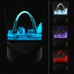 St Louis Gateway Arch Missouri Landmark 3D Illusion Led Night Light Sign Lamp. Fixed Price $19.99.