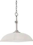 Jeremiah Lighting 36093-BNK Cortland One Pendant, Brushed Nickel Finish. Fixed Price $30.00.