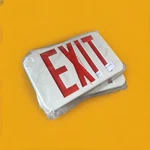 Lithonia Lighting Exr Led El M6 Exit Sign Red Dual Voltage 120/277V Un. Fixed Price $32.95.