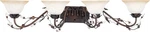Maxim 2866FIOI Elegante 4 Bathroom Vanity Light-oil Rubbed Bronze. Fixed Price $298.00.