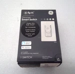 Ge Dimmer Smart Switch CSWDMBLBWF1/ST1P With App Voice Control. Fixed Price $18.99.