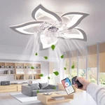 Led Ceiling Fans With Lights&remote,dimmable Modern Flush Mount. Fixed Price $66.99.