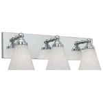 Designers Fountain 3-LIGHTS Hudson Vanity Fixture, 21.75 Inch Wall Moun.... Fixed Price $90.47.