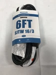 Jewenwils 6FT Sjtow 16/3 Extension Cord Pack Angled Flat Plug. Fixed Price $19.99.