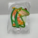 Ibis & Orchid Design Flowers Of Tree Frog 5.5" Nightlight Euc 2008. Fixed Price $25.99.