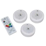 Good Earth Lighting Integrated Led Color Changing Battery Puck Lights 3-PACK. Fixed Price $31.99.