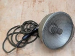 Vtg Zoalite Industrial Heat Lamp Burdick Corporation Milton Wisconsin Works 1920. Fixed Price $95.00.
