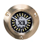 Lumitec Seablaze X3 Led Underwater Light - Dual Color White/blue 101945 Upc. Fixed Price $503.99.