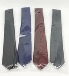 Zenxus Skinny For Men Solid Color 2.5 Inch Slim Neckties 4 Pack Plain. Fixed Price $27.50.