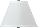 Cal Lighting 12-PACK White Fabric Empire Lamp Shades, Easy Install, Lightweight,. Fixed Price $15.99.