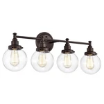 Chloe Lighting Milo Transitional 4 Oil Rubbed Bronze Bath Vanity.... Fixed Price $85.84.