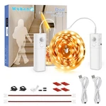 Wobane Dual Motion Sensor Under Bed Lights,rechargeable 16.4FT Led Stri.... Fixed Price $38.82.