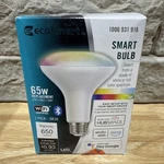 Ecosmart 65W Led Light Bulb BR30 Color Changing Wifi Voice Control. Fixed Price $11.99.