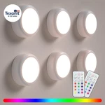 Led Puck Lights With Remote Control, 13-COLOR Under Cabinet Lighting Wireless,. Fixed Price $35.69.