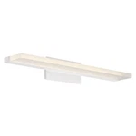 Wac Lighting Level 25" White Bath Vanity & Wall Light, Dweled WS-85624-WT. Fixed Price $75.99.
