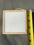 Changing Usb Led Night Light Square Wood Frame Multi-color Bedroom. Fixed Price $14.99.
