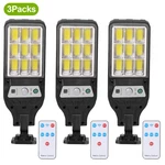 3PCS Outdoor Solar Wall Light Led Motion Sensor Bright Flood Street Lamp Modes. Fixed Price $13.59.