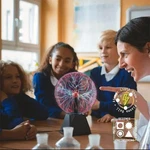 Magic Plasma Ball Lamp Led Touch Sensitive Night Light Bedroom Decor Kids Gift. Fixed Price $17.99.