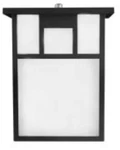 Maxlite Outdoor Led Wall Lantern Mission Style Black 14W 2700K W/photocell Metal. Fixed Price $38.25.
