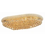 Elegant Lighting V1800F40SG/RC Primo Flush Mount Gold. Fixed Price $1608.00.