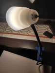 Asia Lighting White And Blue Clip 2 Lamps Flexible Neck & Built-in Led Bulb. Fixed Price $17.79.