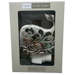 Ganz Midwest Cbk Whale Lights In The Night Silver Nautical New. Fixed Price $29.88.