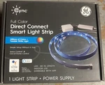 Ge Smart Led 80-INX0.25-INX80-IN Full Color Direct Connect Strip Lights. Fixed Price $30.00.