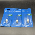 Westinghouse 75W Light Bulbs E11 Base #04716 120V 1300 Hours New. Fixed Price $9.99.