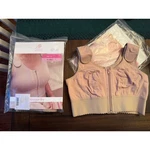 American Breast Care Style 519 Compression Bra 36 B/c Beige Post-surgical 2 Pack. Fixed Price $50.00.