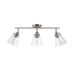 Globe Electric 59628 Jackson 3-LIGHT Track Lighting, Brushed Nickel. Fixed Price $128.14.