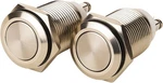 Gebildet 2PCS 16MM-STAINLESS Steel, SILVER-16MM Latching Push Button. Fixed Price $14.71.