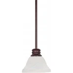 Nuvo 60-366 Mini 7" Pendant Light-alabaster Glass-old Bronze Finish. Fixed Price $39.99.
