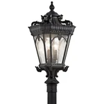 Kichler 9559 Tournai 30"TALL 4 Light Outdoor Post - Black. Fixed Price $647.99.