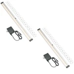 Pack Eshine Hand Wave Led Under Cabinet Lights 20IN Dimmable Black. Fixed Price $29.29.