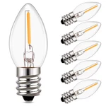 C7 Led BULBS,0.5 Watts Filament Night Light 6 Count (pack Of 1), Clear. Fixed Price $13.35.