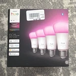Philips Hue White & Color Ambiance E26 800 Lm Rgb Dimmable Bulb 4-PACK. Fixed Price $185.00.