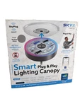 Skyplug Carina In. Brushed Nickel Smart And Play Lighting Base 5912-BN. Fixed Price $34.88.