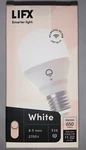 Lifx L3A19MW06 E26 White Wi-fi Smart Light Bulb New Sealed. Fixed Price $10.00.