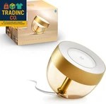 Iris Smart Table Lamp, Gold- White And Ambiance Led Color-changing Light-. Fixed Price $191.99.