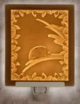 Ladybug Porcelain Lithophane Night Lights Made The U.s.a.. Fixed Price $31.99.