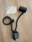 Juno Track Lighting Head TH32 Black Open Back Gimbal Ring MR16 Uv Filter 120V. Fixed Price $18.00.