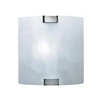 Lite Source LS-1395CLOUD Nimbus Polished-steel 40-WATT Wall Lamp W/ Glass. Fixed Price $59.99.