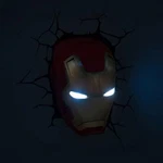 Decorative Wall Led Lamp Iron Man 3D Light Avengers Marvel Gift. Fixed Price $50.18.