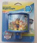 Paw Patrol, Automatic Night Light Sensing Blue Nickelodeon, New Sealed. Fixed Price $15.95.
