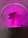 Palm Tree Night Light Personalized Led Wall Plug In Multicolor Dusk Dawn Sensor. Fixed Price $24.95.